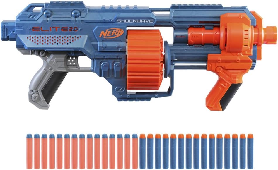 Lanzador hasbro nerf elite 2.0 shockwave