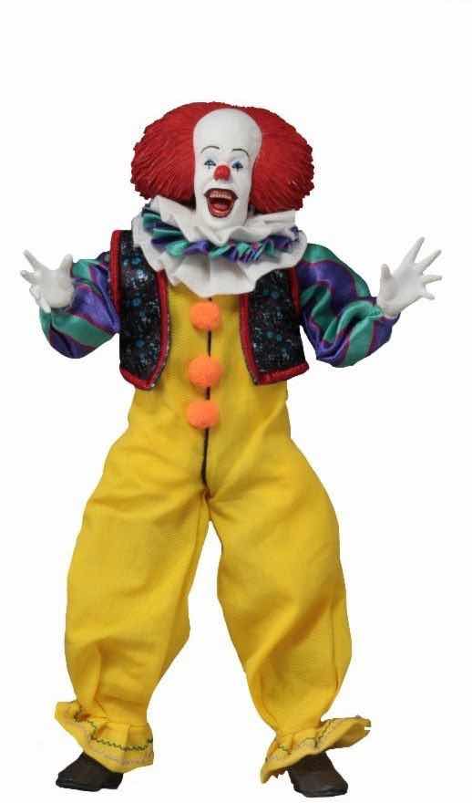 Figura neca it 1990 pennywise clothed