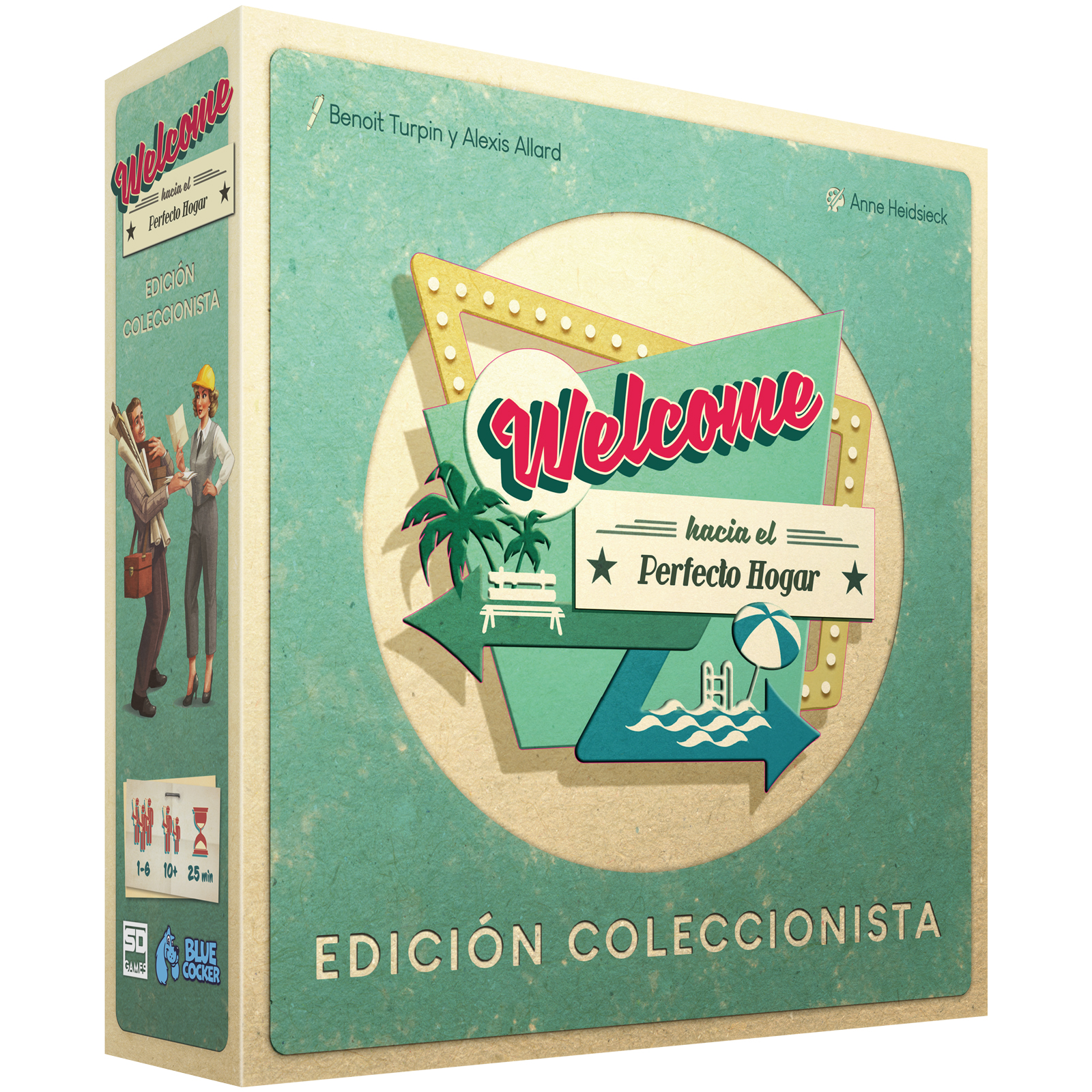 Juego mesa welcome edicion coleccionista