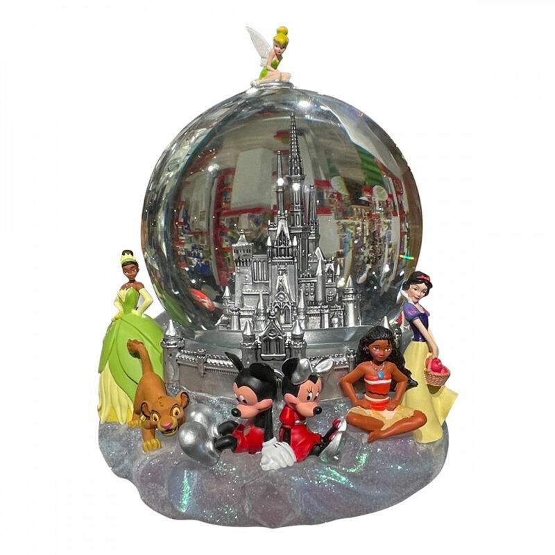 Bola agua decorativa enesco disney 100