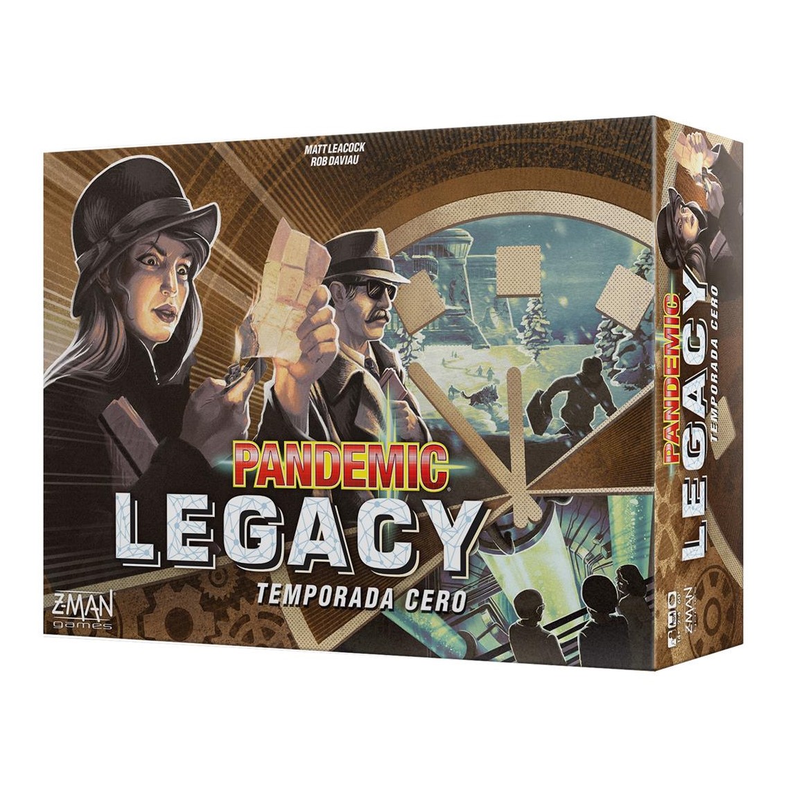 Juego mesa pandemic legacy temporada 0