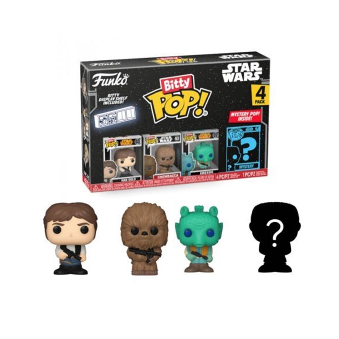 Bitty pop funko star wars han