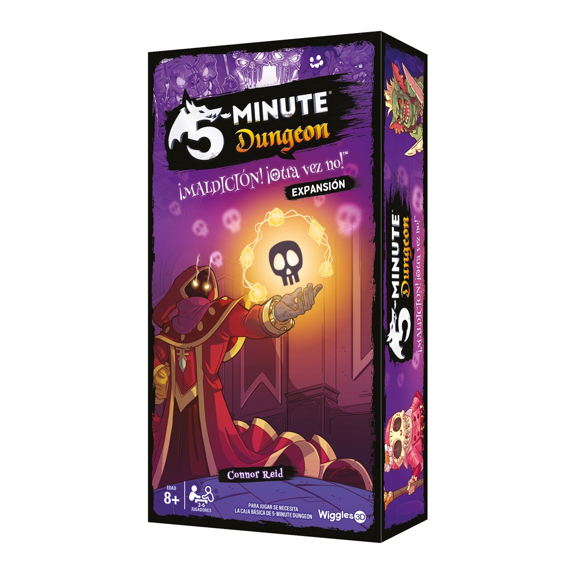 Juego mesa 5 minute dungeon ¡maldición!