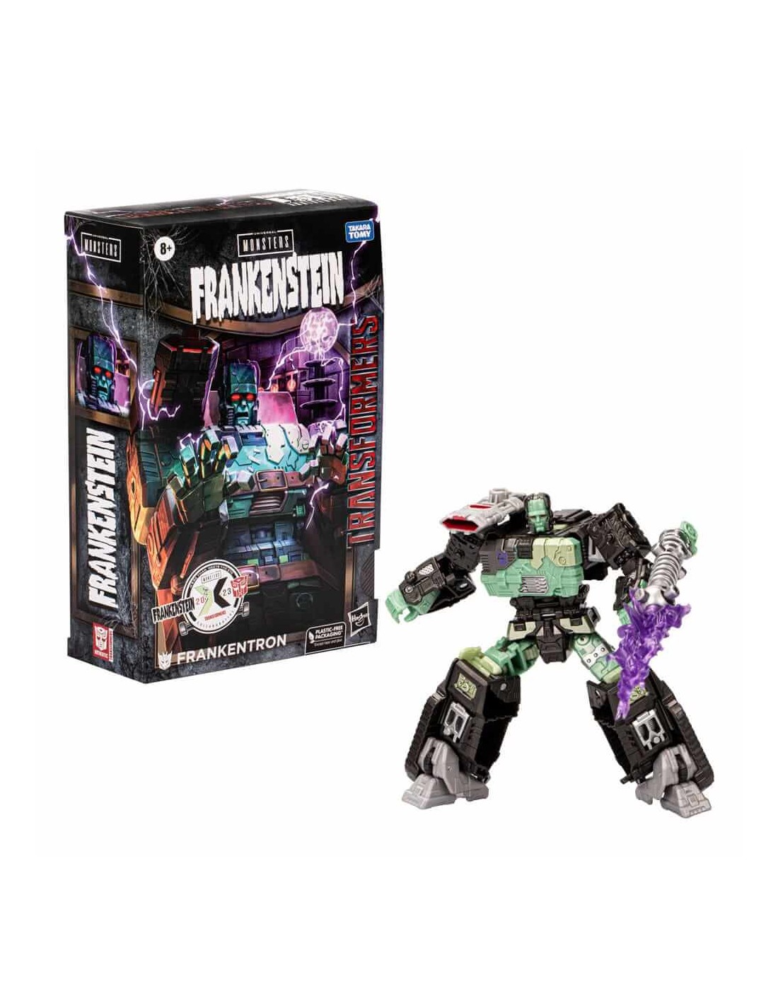 Figura hasbro transformers universal monsters frankenstein