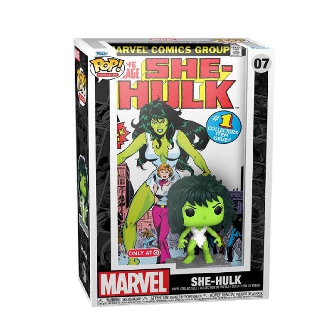 Funko pop comic cover marvel she