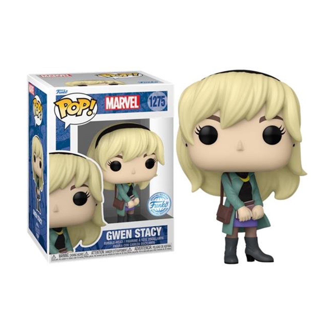 Funko pop marvel spider - man gwen stacy