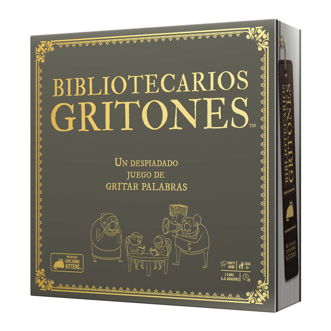 Juego mesa bibliotecarios gritones edad recomendada