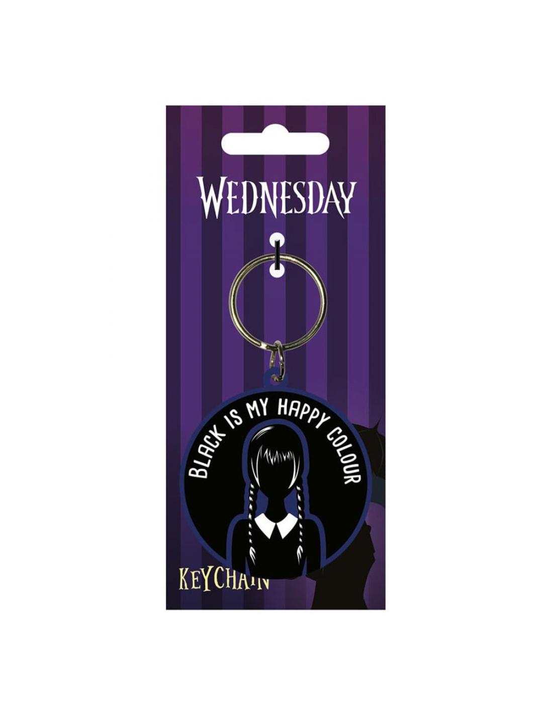 Llavero pyramid wednesday addams black is