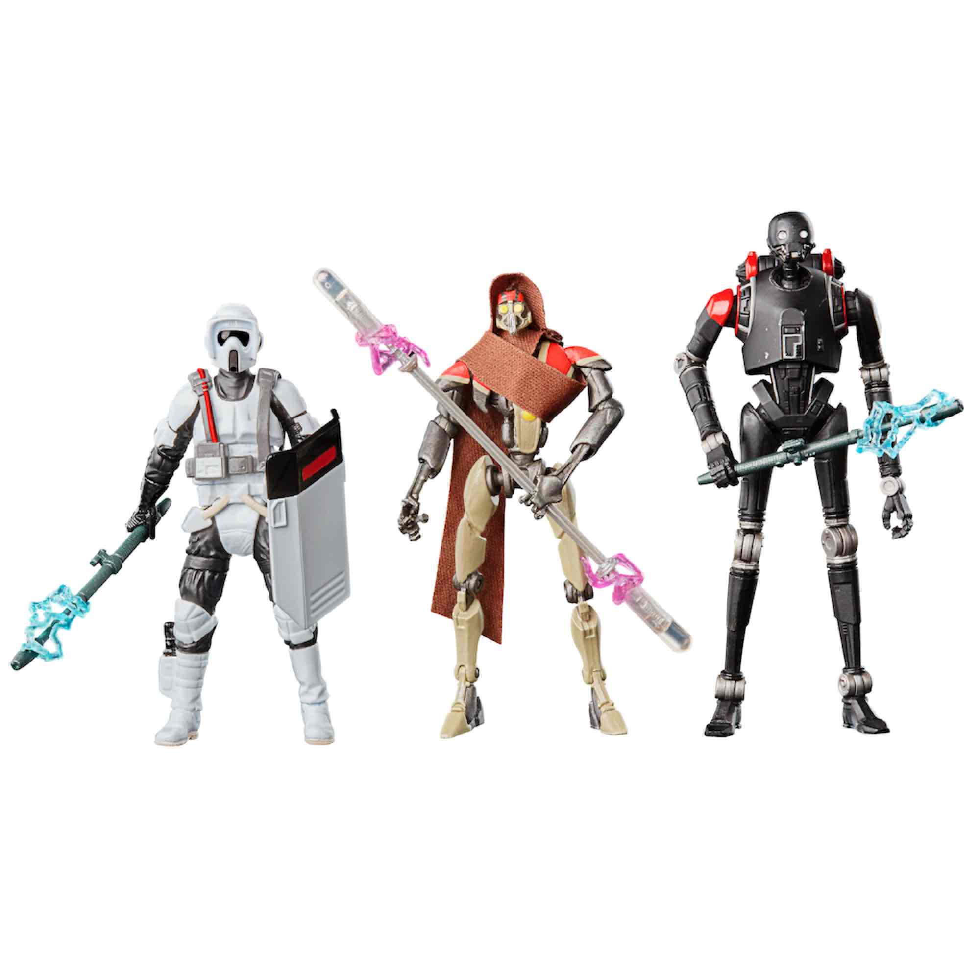 Set 3 figuras hasbro star wars