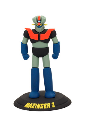 Mini figura goma mazinger z mazinger