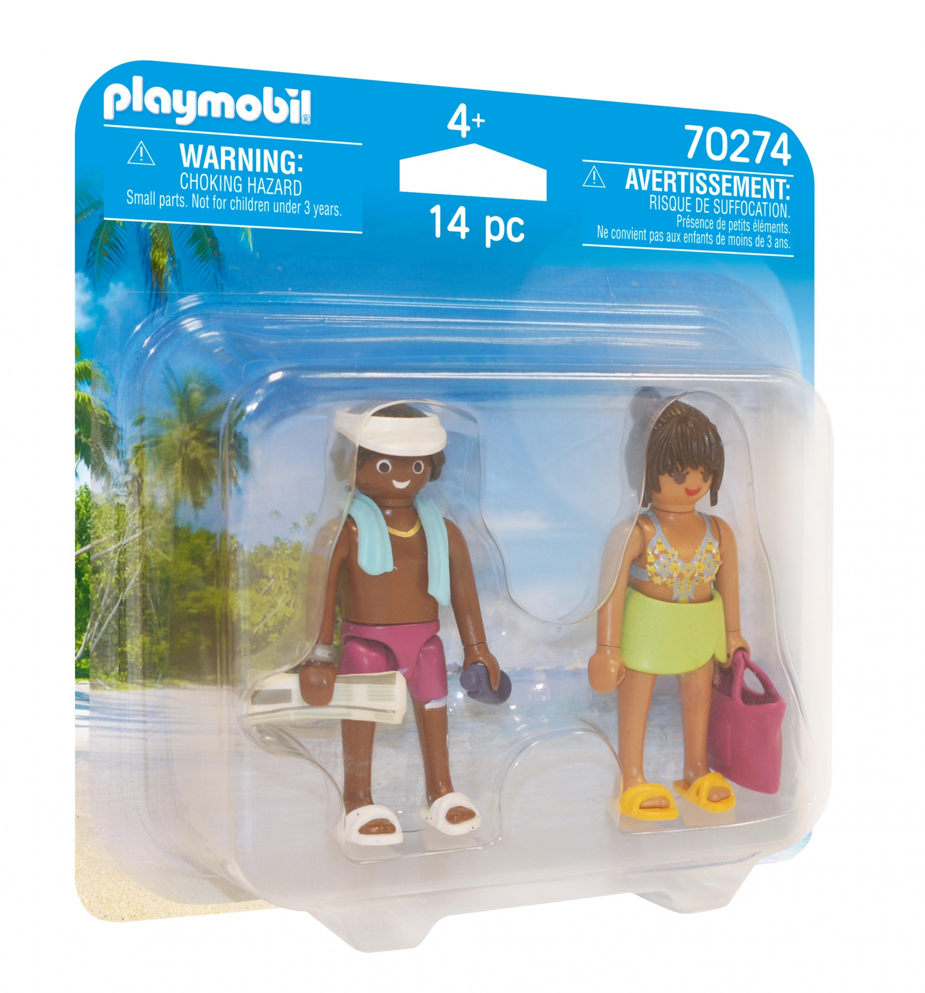 Playmobil figuras pareja vacaciones