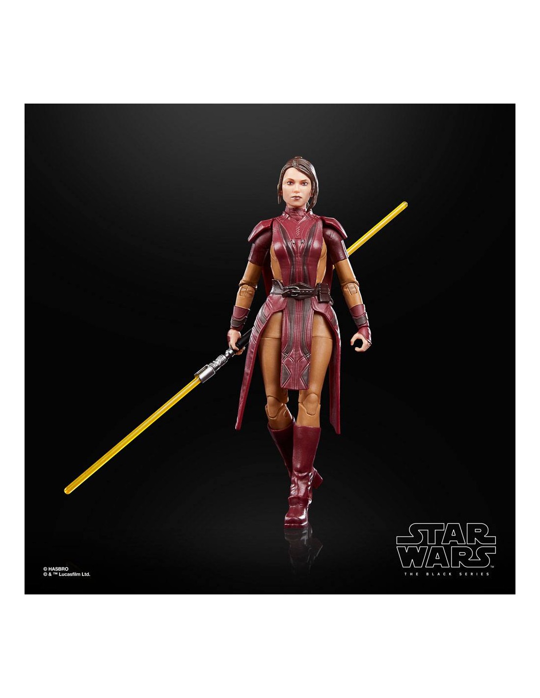 Figura hasbro star wars the black