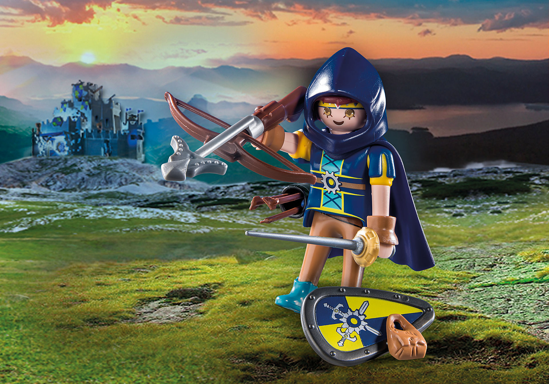 Playmobil novelmore -  gwynn con equipo