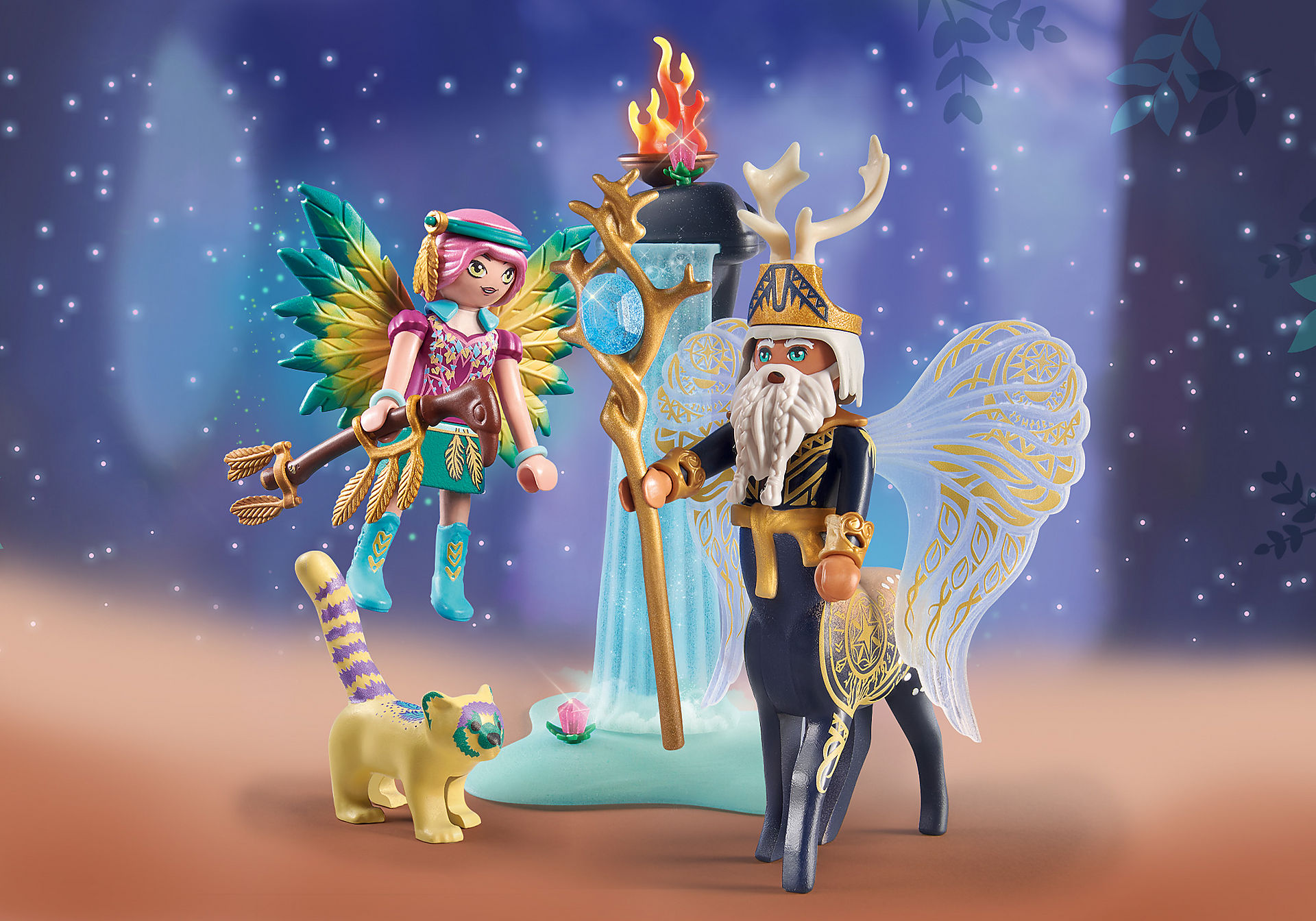 Playmobil ayuma abjatus con knight fairy