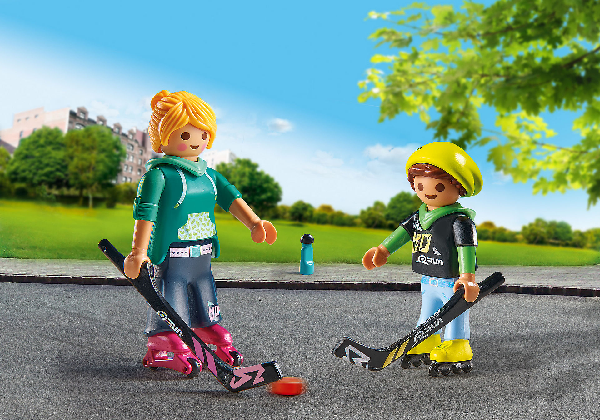 Playmobil hockey sobre patines