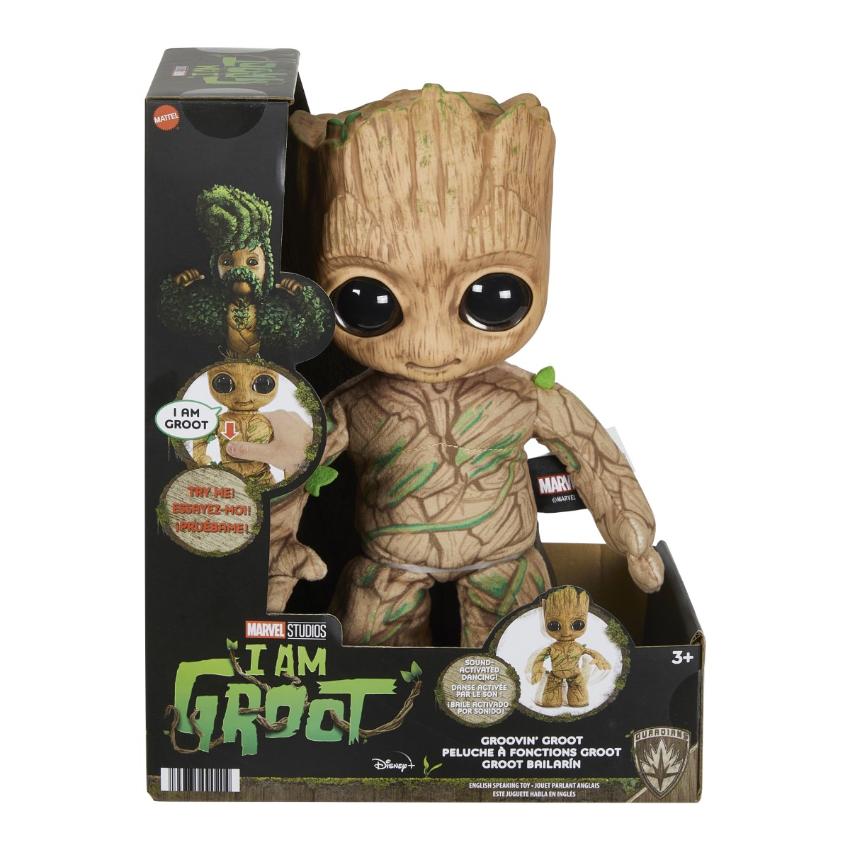 Groot bailon peluche 28 cm marvel