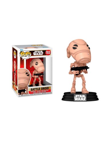 Funko pop star wars the phantom menace androide de batalla 76016