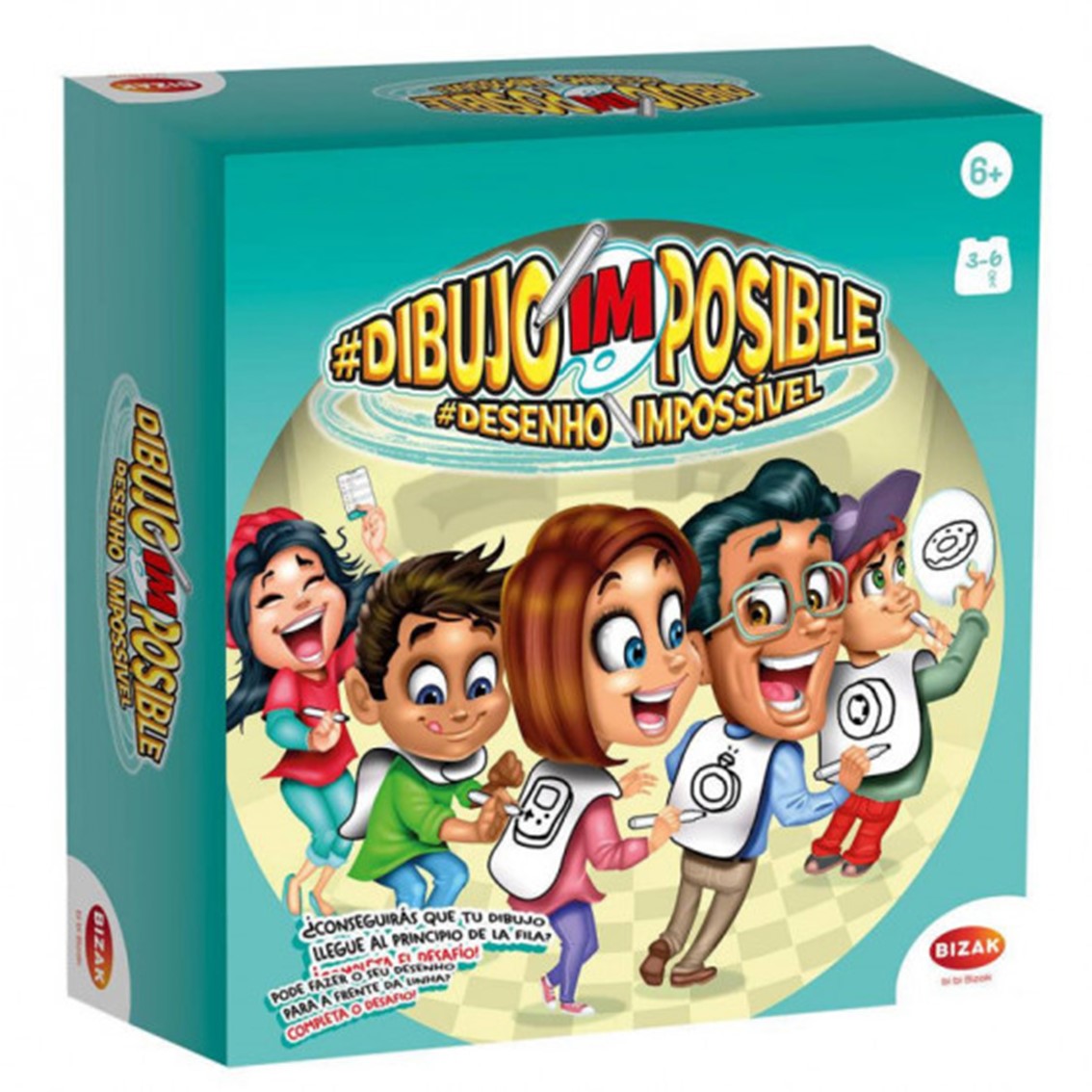 Juego dibujo imposible -  adivina que