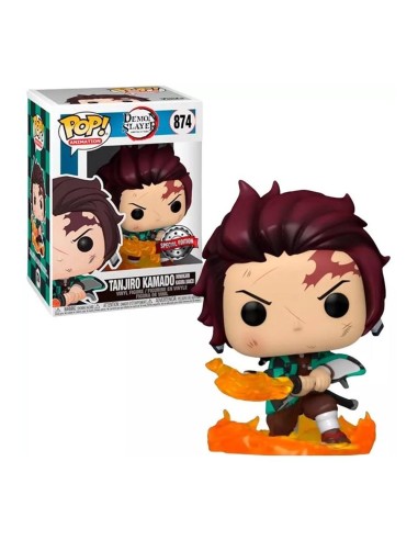 Funko pop demon slayer kimetsu no yaiba tanjiro kamado con opcion chase (gw) 52265