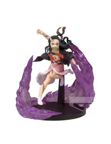 Figura banpresto demon slayer kimetsu no yaiba vibration stars plus nezuko kamado 13cm