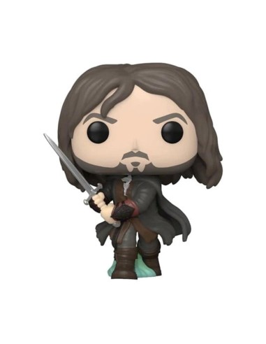 Funko pop el señor de los anillos aragorn glow in the dark 1444