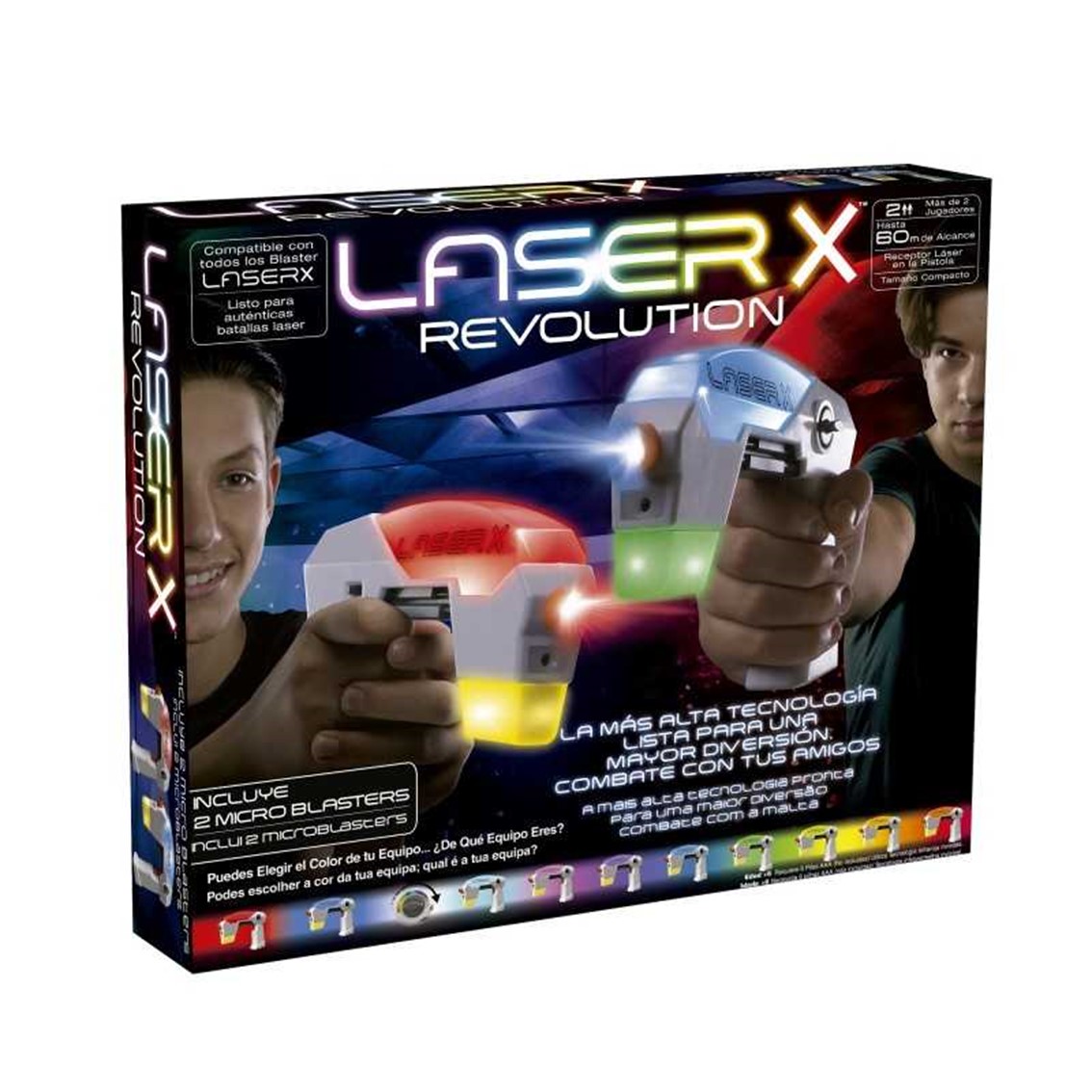 Juego bizak laser x revolution micro