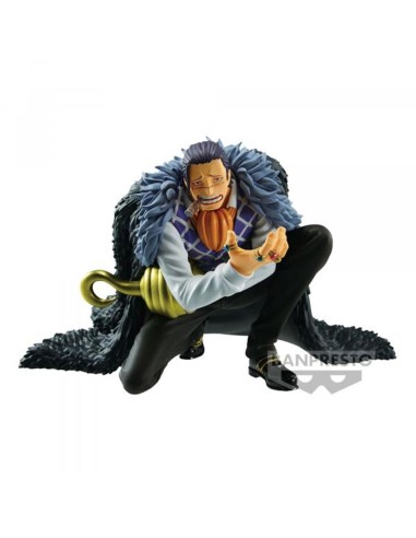 Figura banpresto one piece battle record collection crocodile 8cm