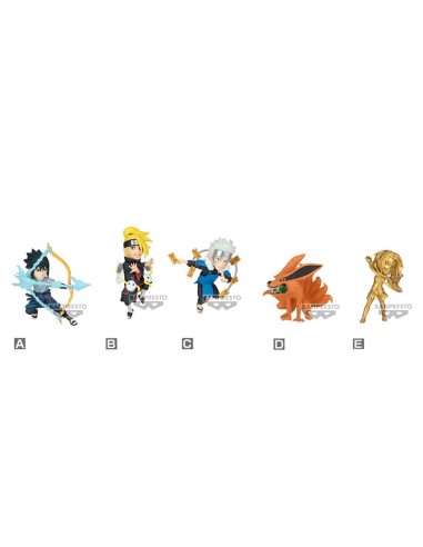 Figura banpresto naruto narutop99 world collectable figure vol.5