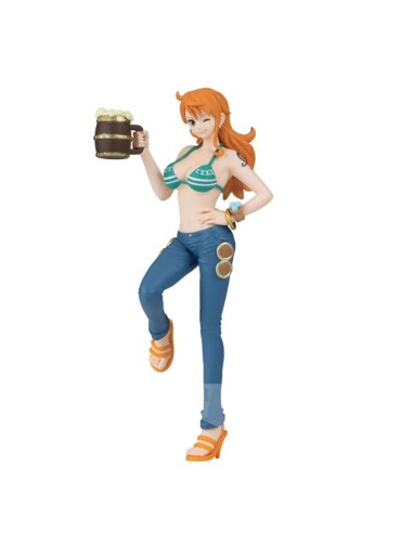 Figura banpresto one piece it's a banquet!! nami 16cm