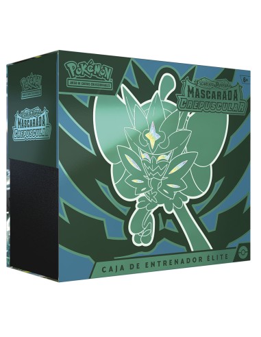 Pokemon tcg caja entrenador elite mascarada crepuscular sv06 2024 español