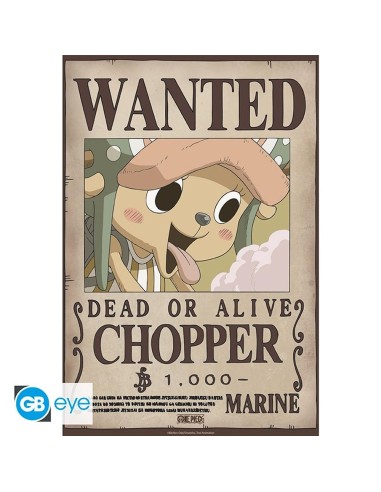 Poster gb eye chibi one piece wanted chopper wano