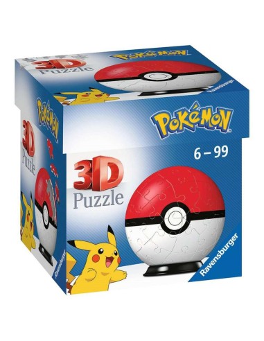 Puzzle 3d ravensburger pokemon pokeball classic