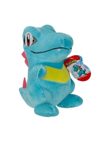 Peluche pokemon totodile 21 cm