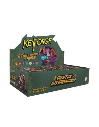 Juego de mesa keyforge vientos de intercambio edad recomendada 14 años