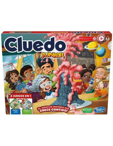 Juego de mesa hasbro cluedo junior