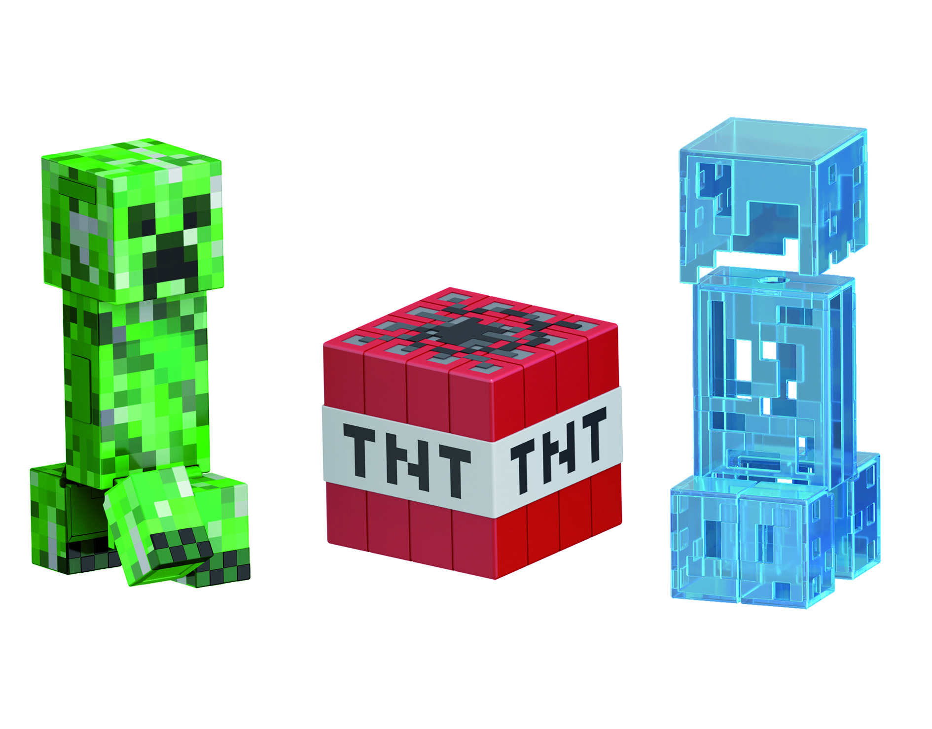 Figura mattel minecraft diamond level creeper