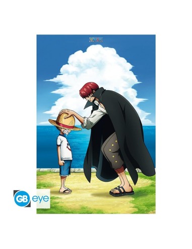 Poster maxi gb eye one piece shanks & luffy