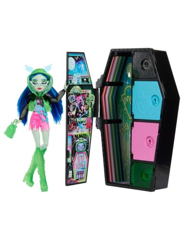 Muñeca mattel monster high skulltimate secrets neon frights ghoulia