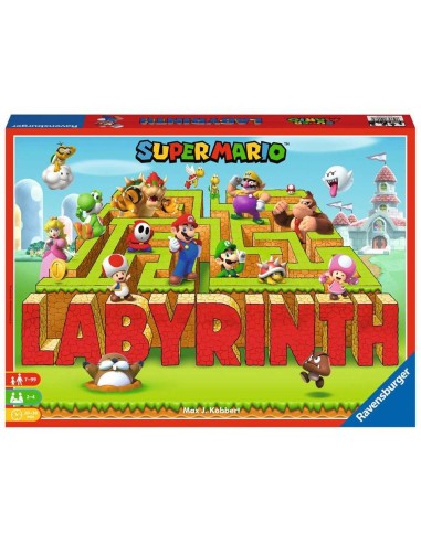 Juego de mesa ravensburger labyrinth super mario