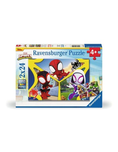 Puzzle ravensburger spidey 2x24