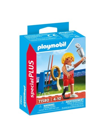 Playmobil lanzamiento de jabalina