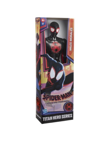 Figura hasbro marvel titan hero series spider man miles morales