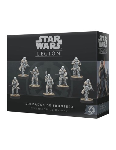 Juego de mesa star wars legion soldados de frontera edad recomendada 14 años