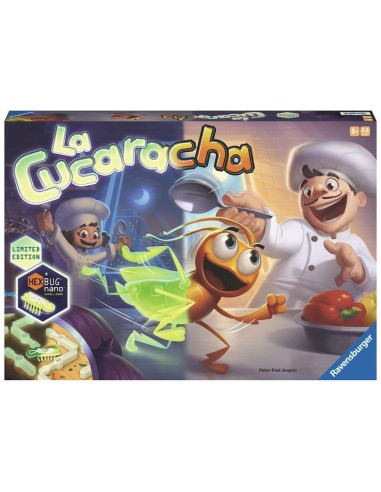 Juego de mesa la cucaracha 10º ed. glow in the dark