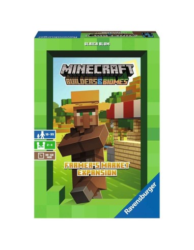 Juego de mesa ravensburger minecraft farmer's market esp.