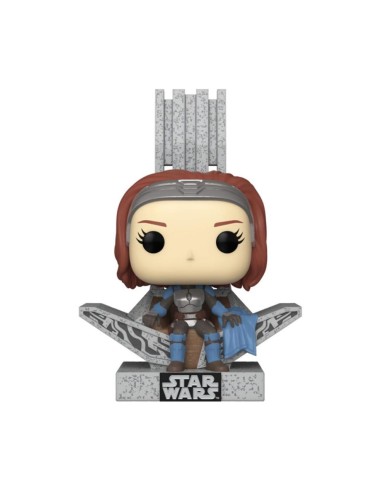 Funko pop deluxe mandalorian bo katan en el trono 76545