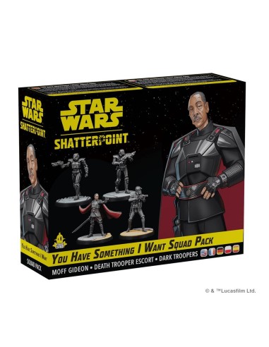 Juego de mesa star wars shatterpoint you have something i want squad pack edad recomendada 14 años