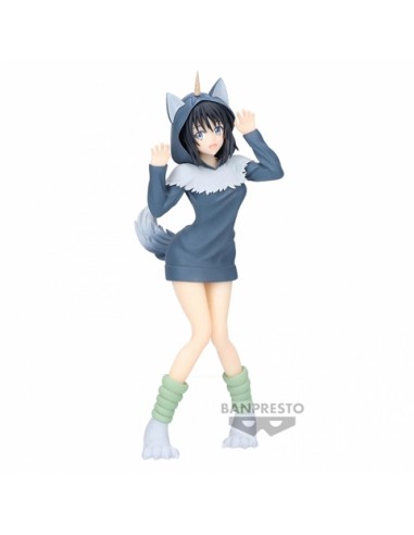 Figura banpresto that time i got reincarnated as a slime shizu ranga hoodie 16cm