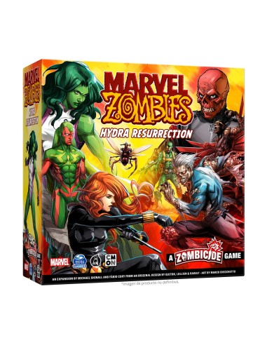 Juego de mesa marvel zombies: hydra resurrection pegi 14