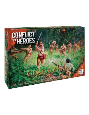 Juego de mesa conflict of heroes guadalcanal pacific 1942 edad recomendada 13 años idioma ingles